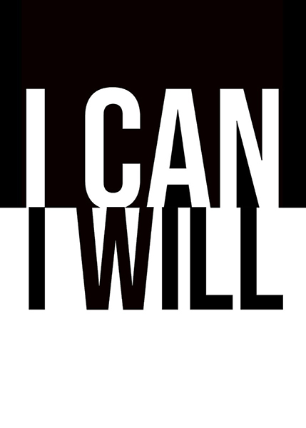 I can and I will Poster