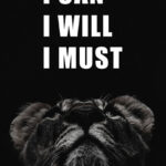 I can will must animal motivational Poster
