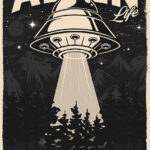I want to Believe Alien Life Poster