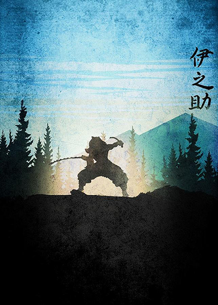 Inosuke Demon Slayer anime Poster