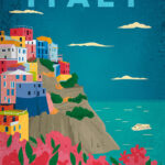 Italy Travel Poster