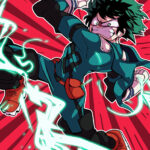 Izuku midoriya My Hero Academia Comic Poster