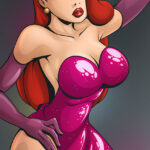 Jessica Rabbit art Poster
