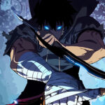 Jin Woo in Action Solo Leveling Poster