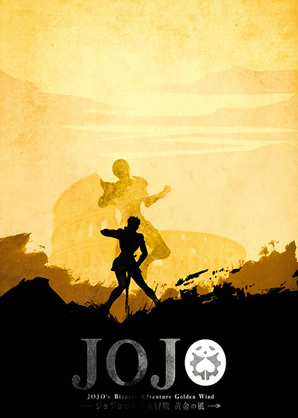 JoJo's Bizarre Adventure Minimalistic Poster