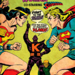 Justice League Wonder woman and Superman Comics Poster