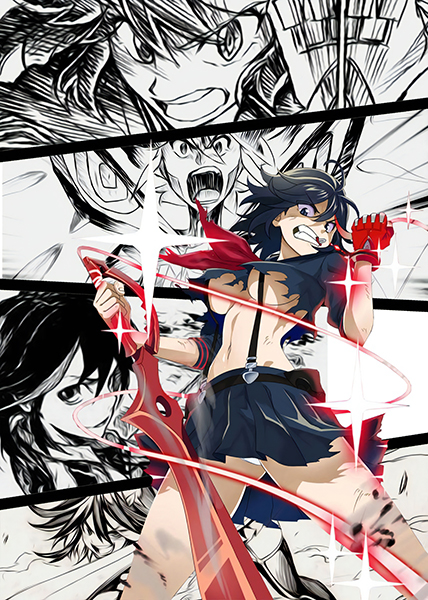 Kill La Kill Manga anime Poster