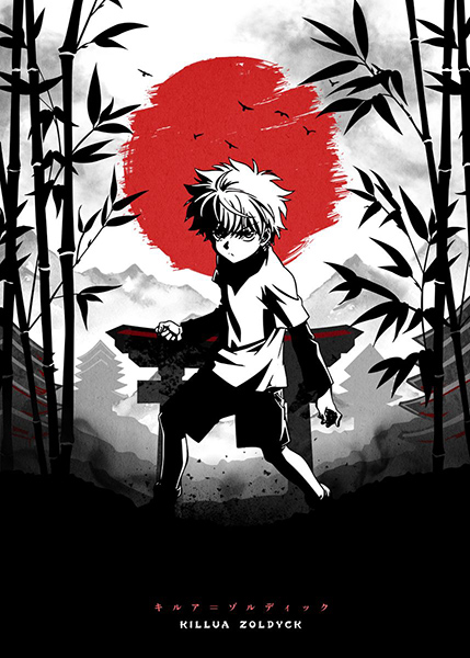 Killua Hunter x Hunter Poster