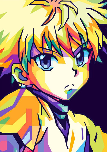 Killua Zoldyck HxH Pop art Poster