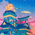 Kimestu No Dream Pop Pastel Poster