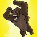 King Chibi  Godzilla x Kong Movie Poster