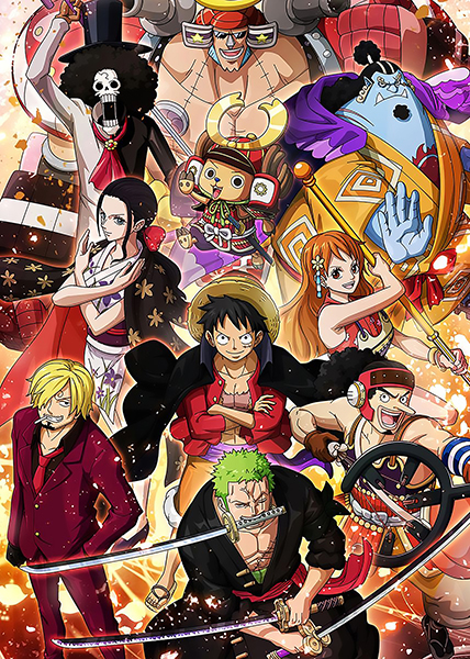 King of Pirates Crew One Piece Poster