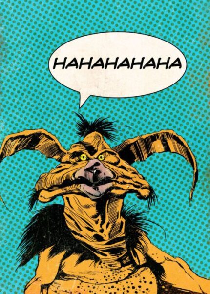 Ha Ha Ha Ha Star Wars Popart Poster