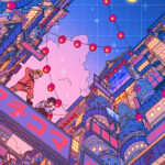 Lantern Festival Pop Pastel Poster