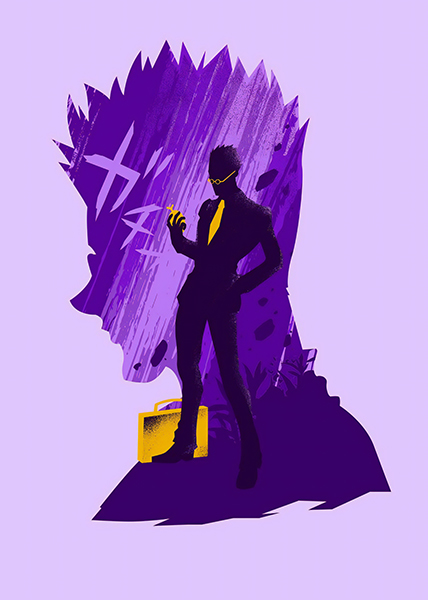 Leorio Paradinight Minimal Hunter x Hunter Poster