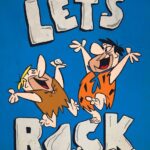 Lets Rock The Flintstones Poster