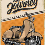 Life is a journey Travel Poster