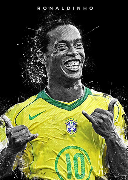 Ronaldinho Poster