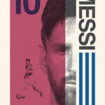 Lionel Messi FC Barcelona Football Sports Poster