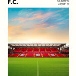 Liverpool FC Stadium Poster