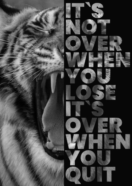 Lose When Quit Poster