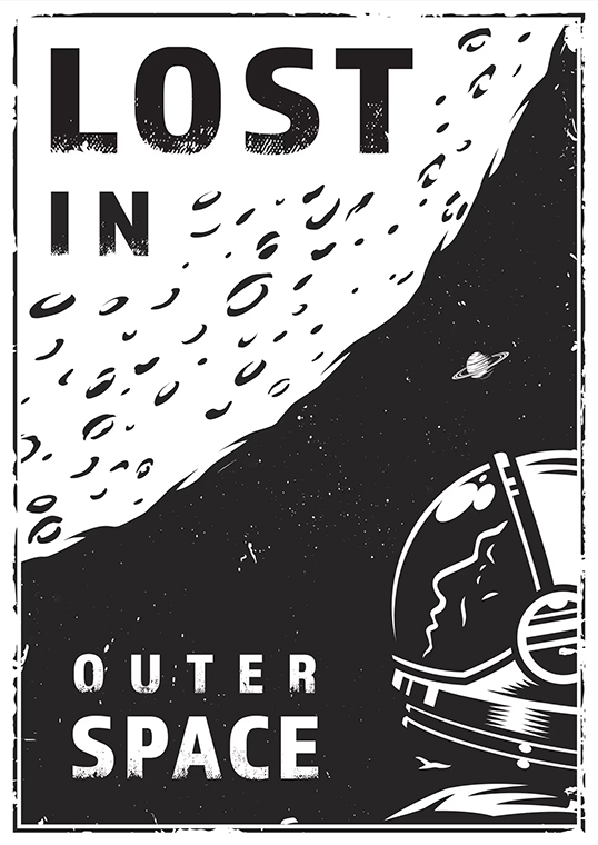 Lost in Outer Space Poster