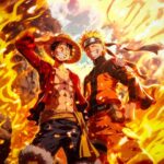 Luffy And Naruto Anime & Manga Poster