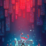 Magical Garden Hollow Knight Poster