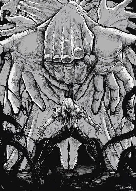 Mahito Jujutsu Kaisen Pop art Poster