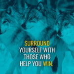 Make Good Friends animal motivational Poster