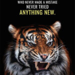 Make mistakes and Move forward animal motivational Poster