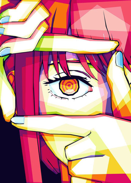 Makima Chainsaw Man Pop art Poster