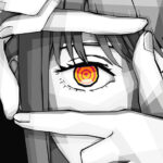 Makima Grey Chainsaw Man Pop art Poster