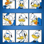 Many Moods Of Donald Poster