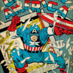 Marvel Captain America Comic Poster