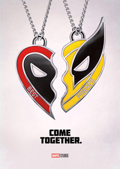 Marvel Deadpool x Wolverine 2024 Poster