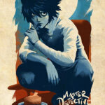 Master Detective Death Note anime Poster
