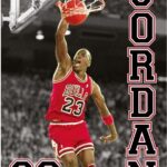 Michael Jeffrey Jordan Basketball Giant Poster