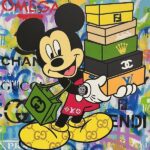 Mickeys Shoe Collection Poster