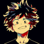 Midoriya My Hero Academia Japanese anime Poster