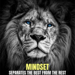 Mindset animal motivational Poster