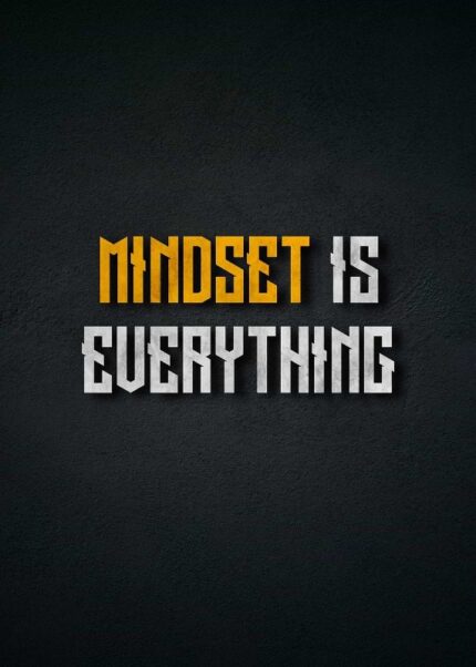 Mindset Is Everything Poster