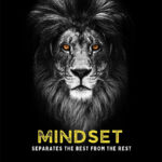 Mindset separates Best from Rest animal motivational Poster