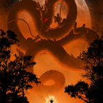 Minimalist Goku anime Poster