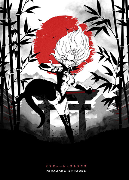 Mirajane Strauss anime Poster