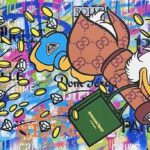 Money Dive Scrooge McDuck Poster