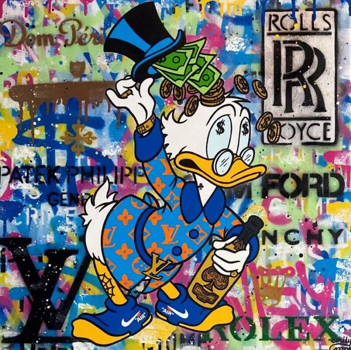 Monopoly Rich Scrooge McDuck Poster