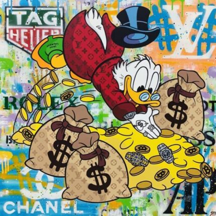 Monopoly Rich Scrooge McDuck Poster