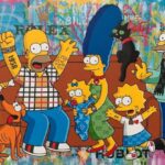 Monopoly Rich the Simpsons family Poster