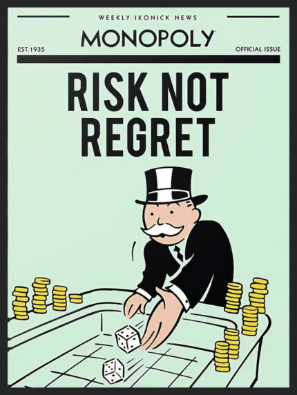 Monopoly - Risk or Regret Poster